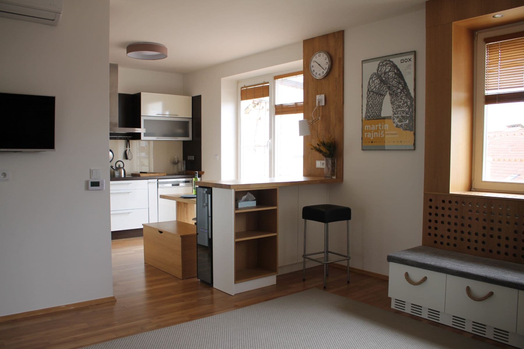 2 bedroom with open-plan kitchen flat to rent, 68 m², U Uranie, Prague, Prague 2 bedroom with open-plan kitchen flat to rent, 68 m², U Uranie, Prague, Prague
