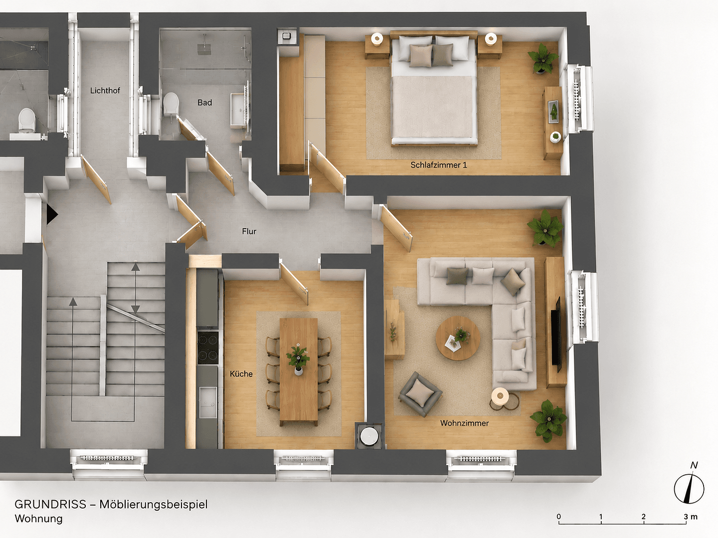 2 bedroom flat to rent, 55 m², Nordendstrasse 18, Frankfurt am Main, Hesse 2 bedroom flat to rent, 55 m², Nordendstrasse 18, Frankfurt am Main, Hesse