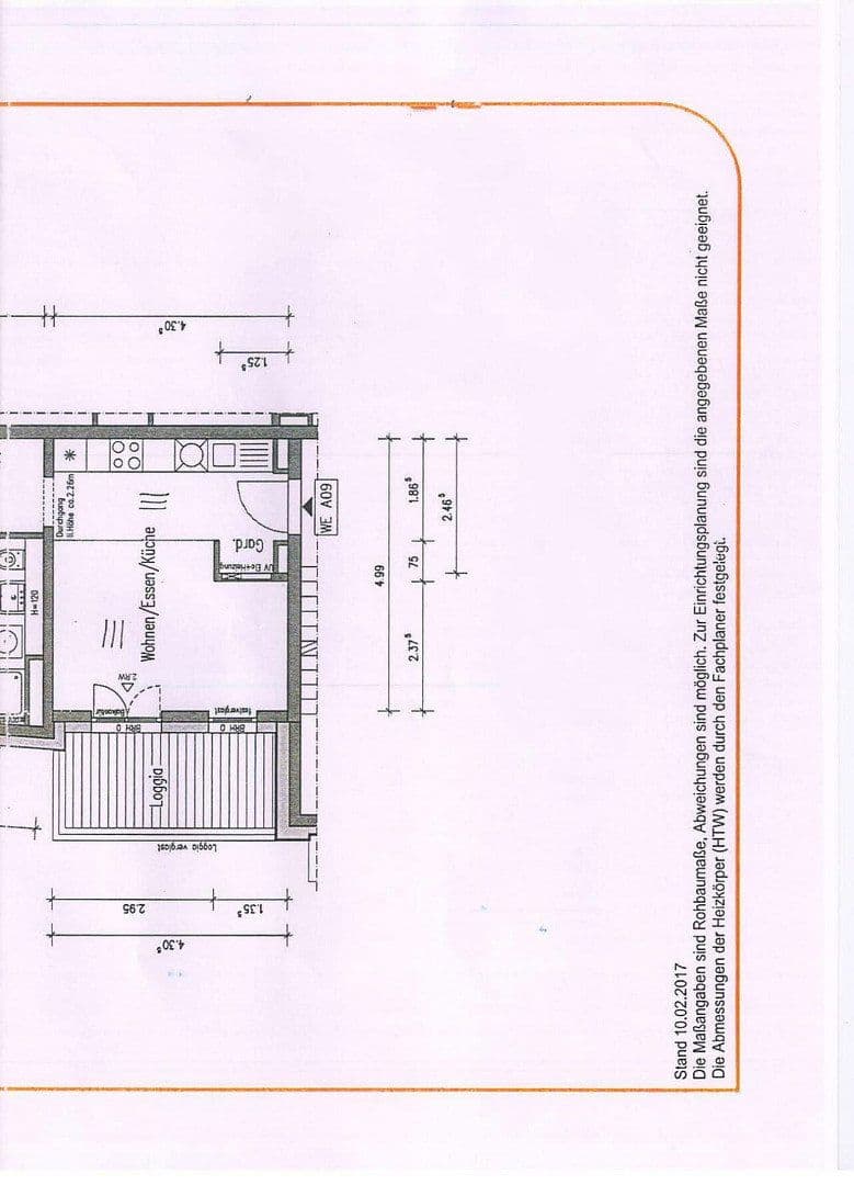 2 bedroom flat to rent, 51 m², Günderrodestr 25, Frankfurt am Main, Hesse 2 bedroom flat to rent, 51 m², Günderrodestr 25, Frankfurt am Main, Hesse