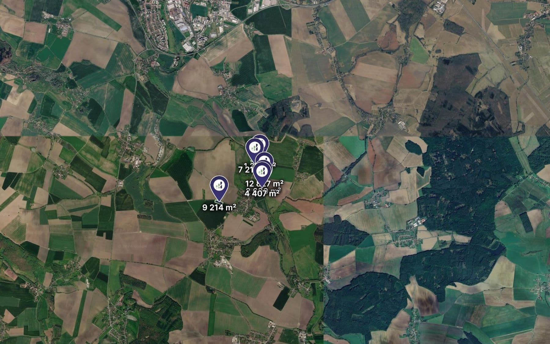 plot for sale, 18,805 m², Vitiněves, Královéhradecký Region plot for sale, 18,805 m², Vitiněves, Královéhradecký Region