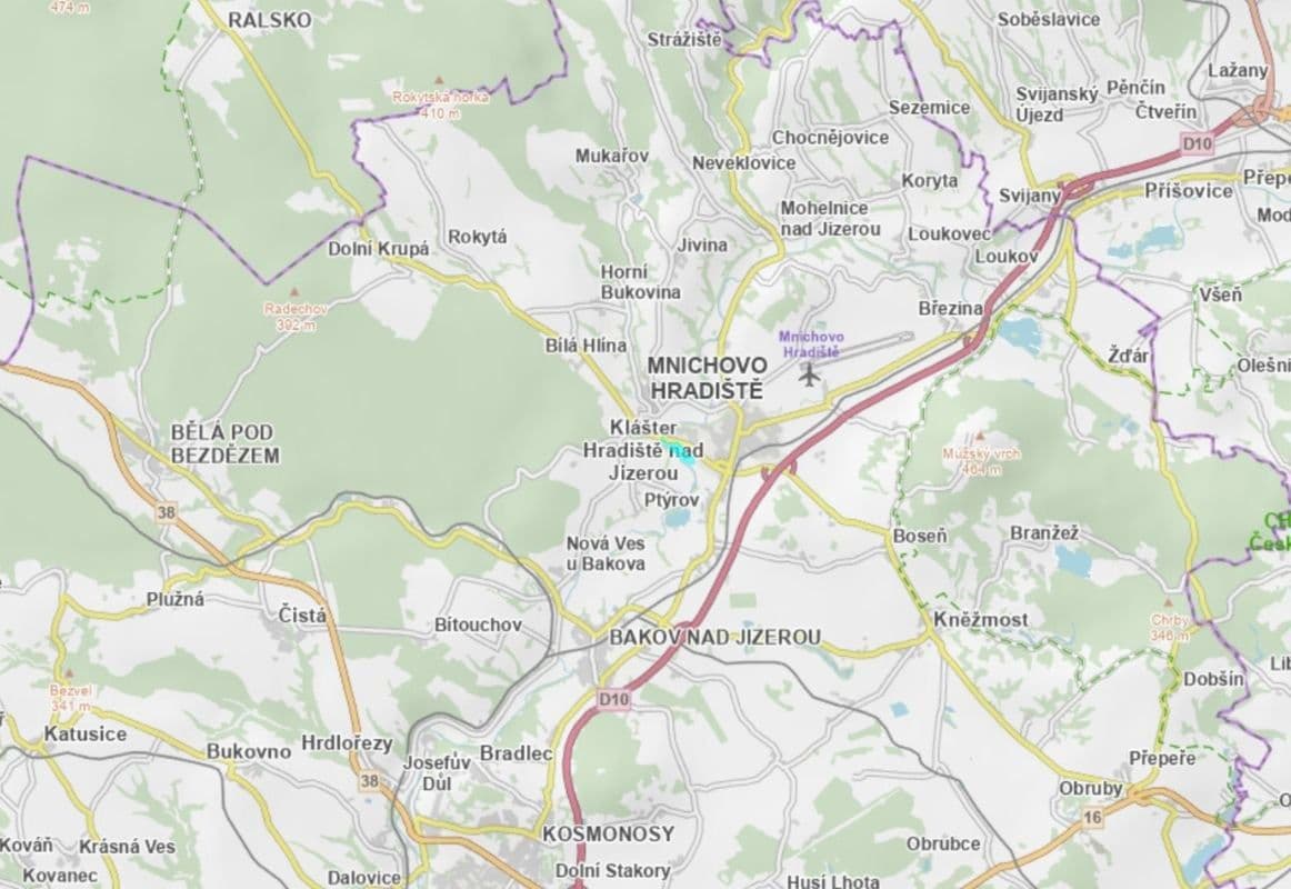 plot for sale, 193,989 m², Bakov nad Jizerou, Středočeský Region plot for sale, 193,989 m², Bakov nad Jizerou, Středočeský Region