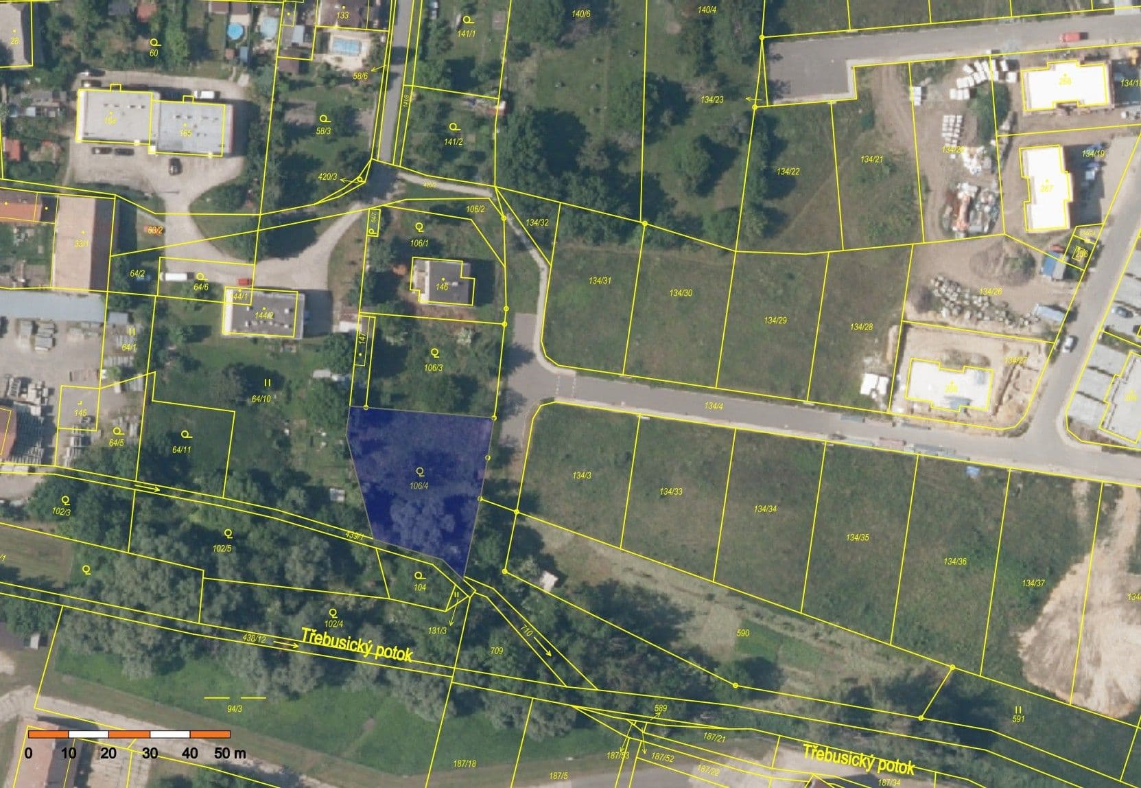 plot for sale, 1,036 m², Třebusice, Středočeský Region plot for sale, 1,036 m², Třebusice, Středočeský Region
