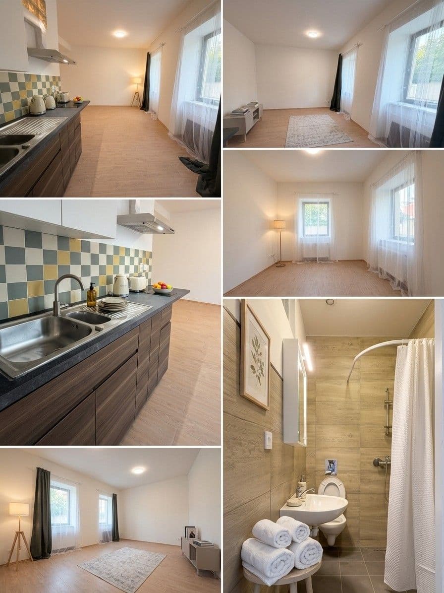 Studio flat to rent, 28 m², Tyršova, Škvorec, Středočeský Region Studio flat to rent, 28 m², Tyršova, Škvorec, Středočeský Region