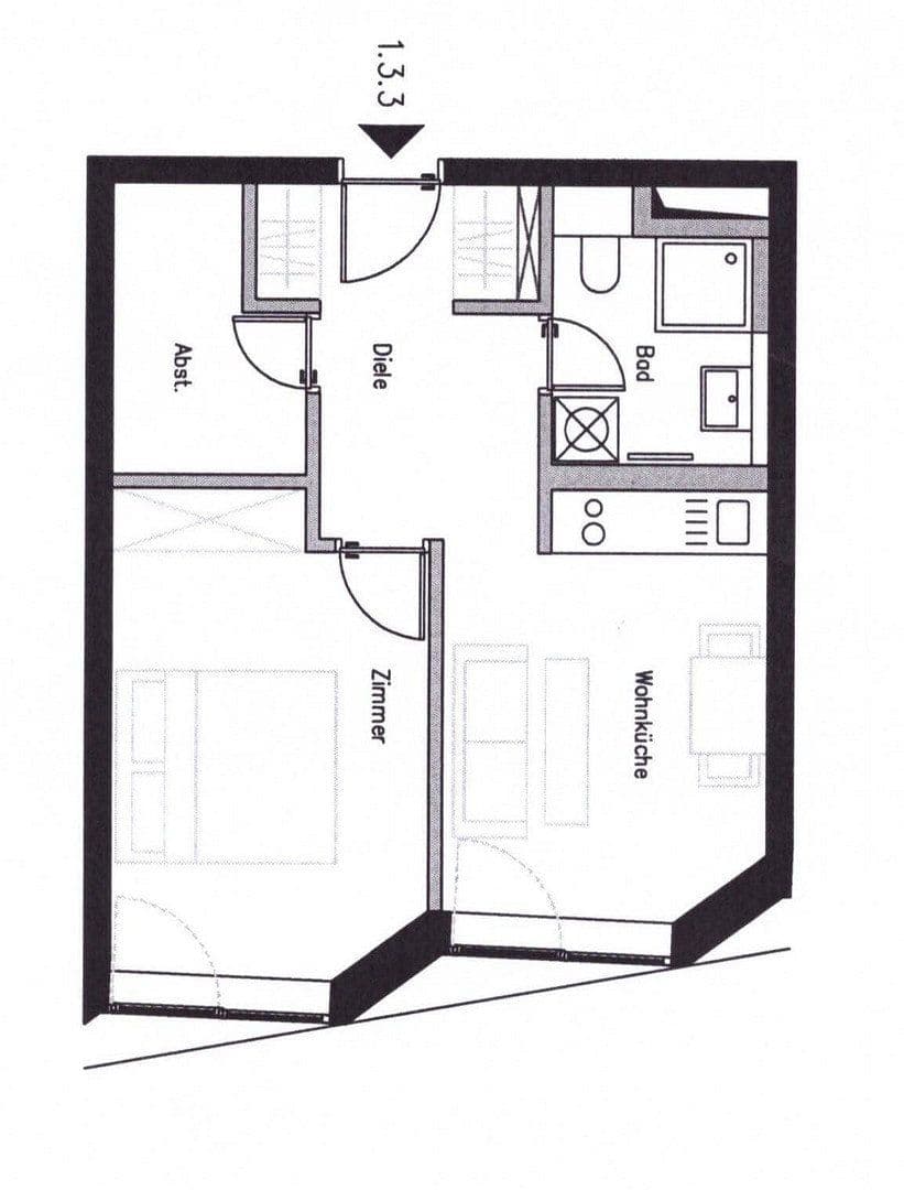 2 bedroom flat for sale, 40 m², Chausseestr 108, Berlin, Berlin 2 bedroom flat for sale, 40 m², Chausseestr 108, Berlin, Berlin