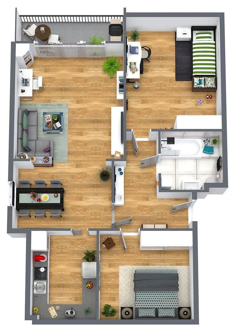 3 bedroom flat to rent, 84 m², Händelstraße 2, Wilkau-Haßlau, Saxony 3 bedroom flat to rent, 84 m², Händelstraße 2, Wilkau-Haßlau, Saxony