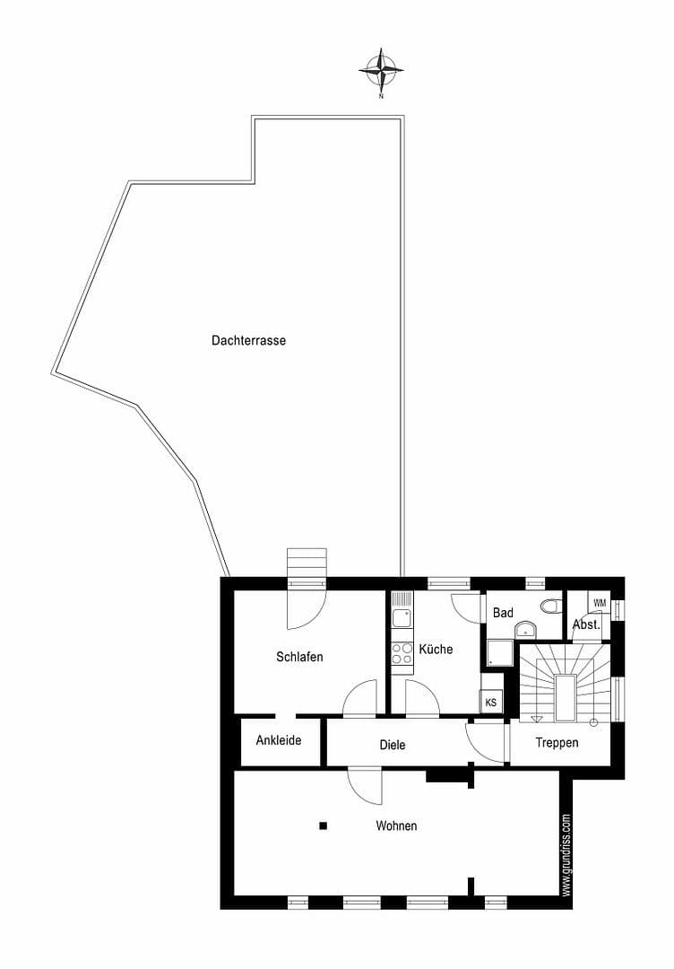 2 bedroom flat to rent, 63 m², Hochrad 33, Hamburg, Hamburg 2 bedroom flat to rent, 63 m², Hochrad 33, Hamburg, Hamburg