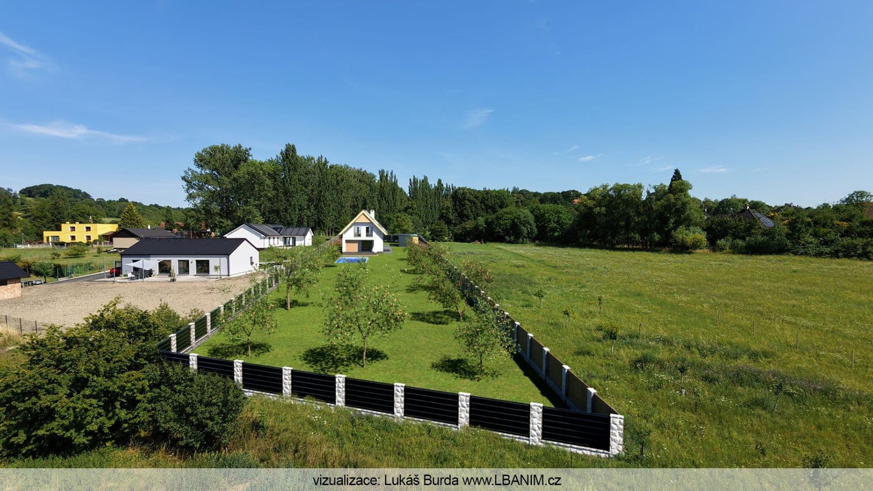 plot for sale, 2,612 m², Domousnice, Středočeský Region plot for sale, 2,612 m², Domousnice, Středočeský Region