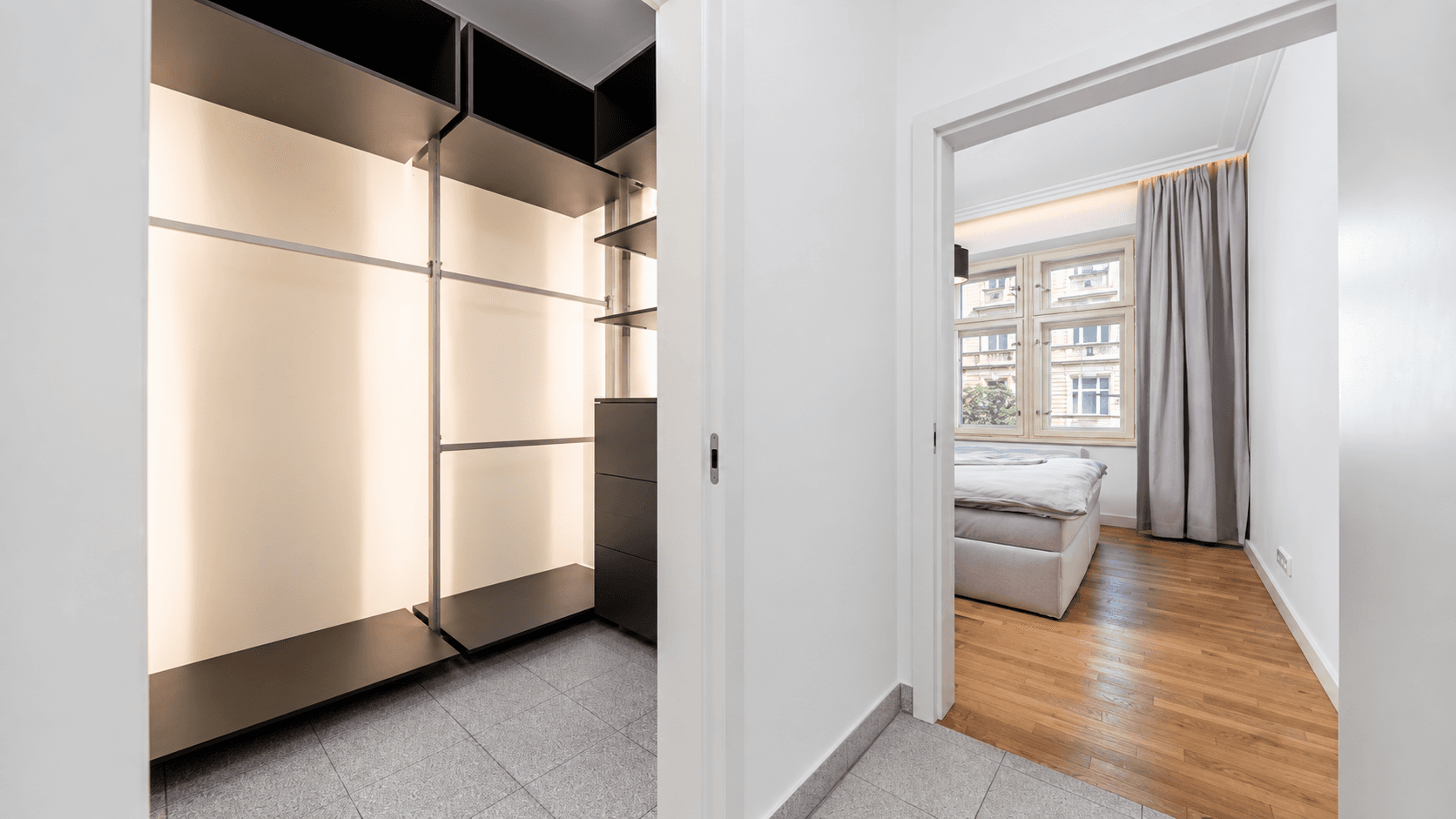 1 bedroom with open-plan kitchen flat to rent, 58 m², Jaromírova, Prague, Prague 1 bedroom with open-plan kitchen flat to rent, 58 m², Jaromírova, Prague, Prague