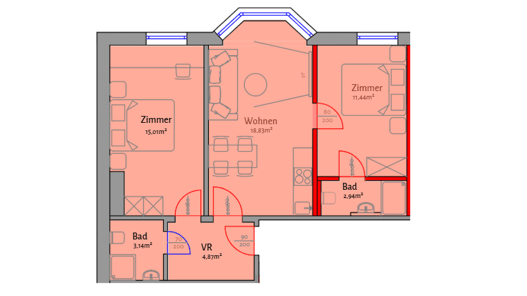 3 bedroom flat to rent, 56 m², Kinkstraße, Kufstein, Tyrol 3 bedroom flat to rent, 56 m², Kinkstraße, Kufstein, Tyrol