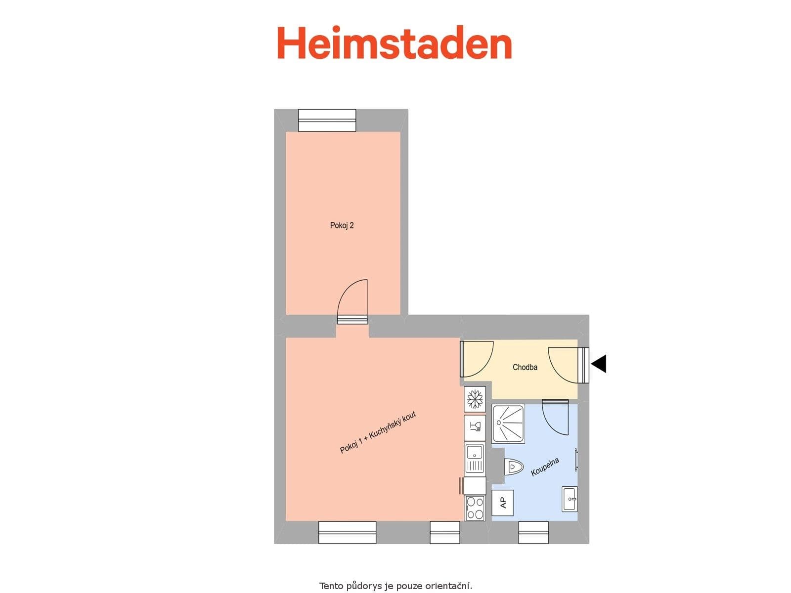 1 bedroom with open-plan kitchen flat to rent, 45 m², Kapitána Jasioka, Havířov, Moravskoslezský Region 1 bedroom with open-plan kitchen flat to rent, 45 m², Kapitána Jasioka, Havířov, Moravskoslezský Region