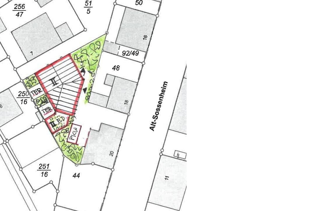 plot for sale, 293 m², Alt Sossenheim 20, Frankfurt am Main, Hesse plot for sale, 293 m², Alt Sossenheim 20, Frankfurt am Main, Hesse