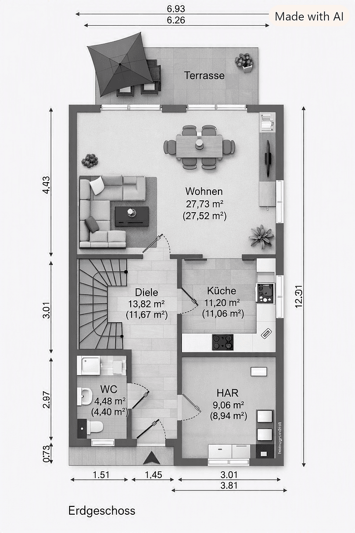 house to rent, 135 m², Magdeburg, Saxony-Anhalt house to rent, 135 m², Magdeburg, Saxony-Anhalt
