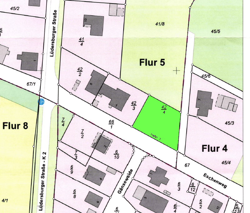 plot for sale, 857 m², Eschenweg, Lüdersburg, Lower Saxony plot for sale, 857 m², Eschenweg, Lüdersburg, Lower Saxony