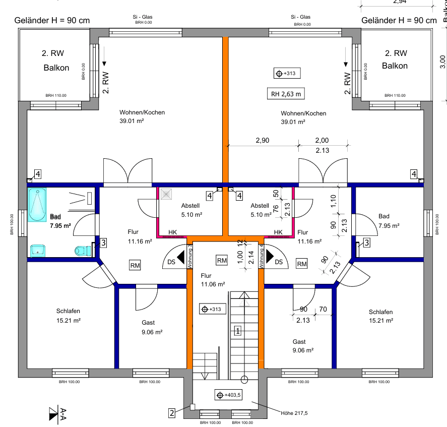 3 bedroom flat to rent, 92 m², An den Klosteräckern 2, Luckau, Brandenburg 3 bedroom flat to rent, 92 m², An den Klosteräckern 2, Luckau, Brandenburg