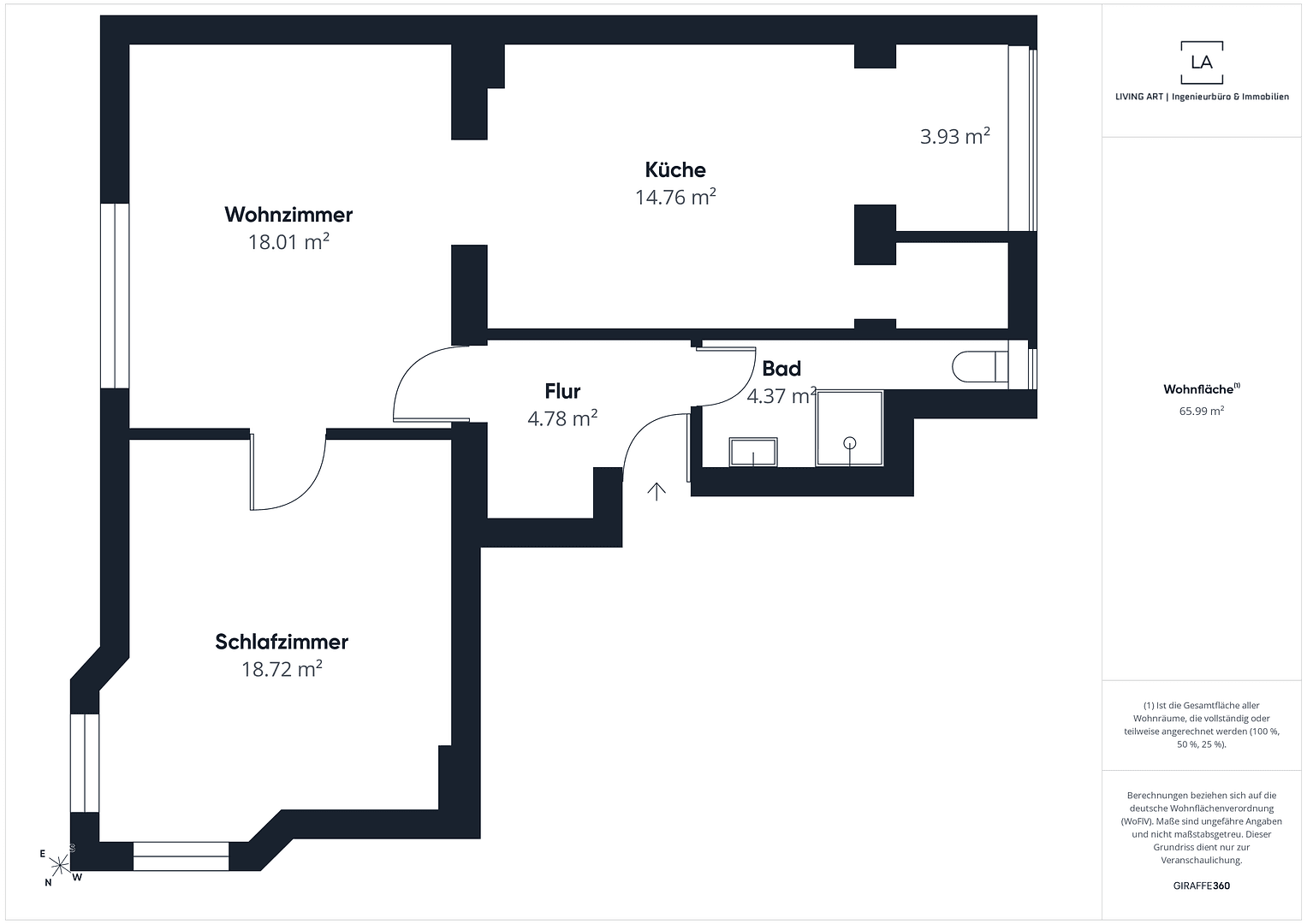 1 bedroom with open-plan kitchen flat to rent, 69 m², Richrather Straße 32, Hilden, North Rhine-Westphalia 1 bedroom with open-plan kitchen flat to rent, 69 m², Richrather Straße 32, Hilden, North Rhine-Westphalia