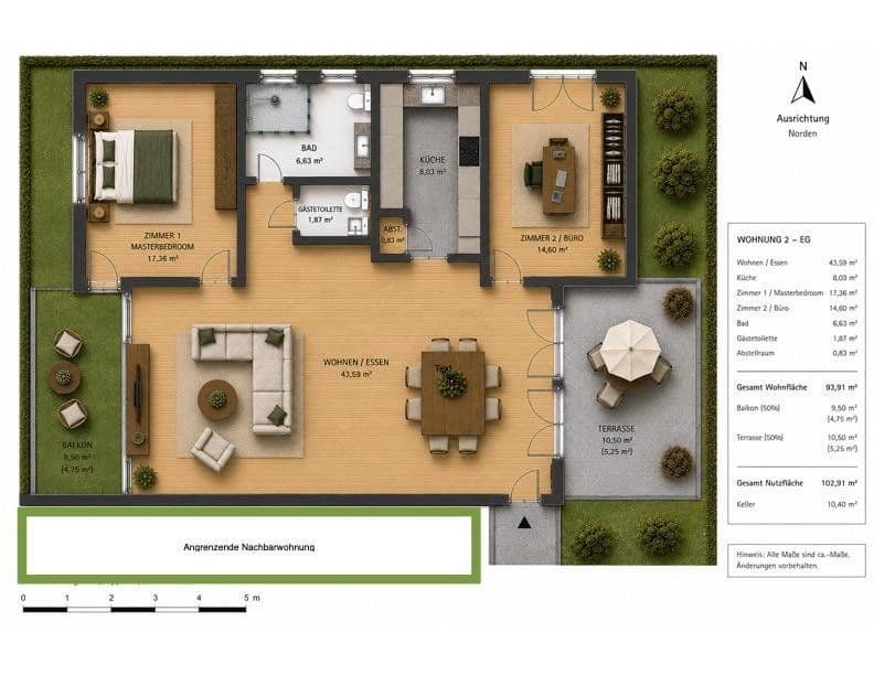 3 bedroom flat to rent, 94 m², Mainz, Rhineland-Palatinate 3 bedroom flat to rent, 94 m², Mainz, Rhineland-Palatinate