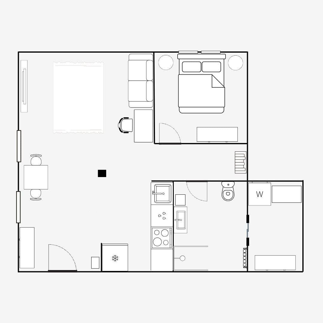2 bedroom flat to rent, 48 m², Kettengäßchen 1, Augsburg, Bavaria 2 bedroom flat to rent, 48 m², Kettengäßchen 1, Augsburg, Bavaria