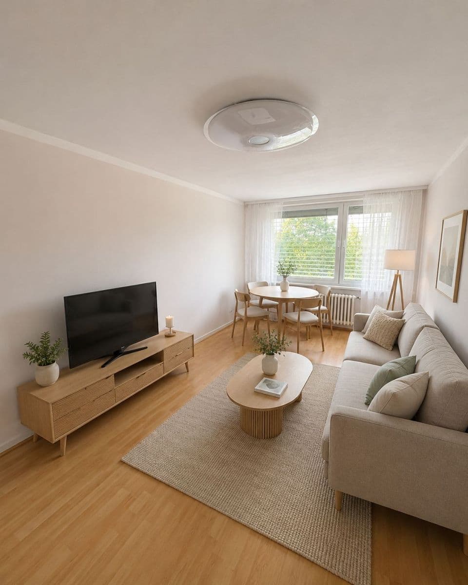1 bedroom with open-plan kitchen flat for sale, 46 m², Milánská, Prague, Prague 1 bedroom with open-plan kitchen flat for sale, 46 m², Milánská, Prague, Prague