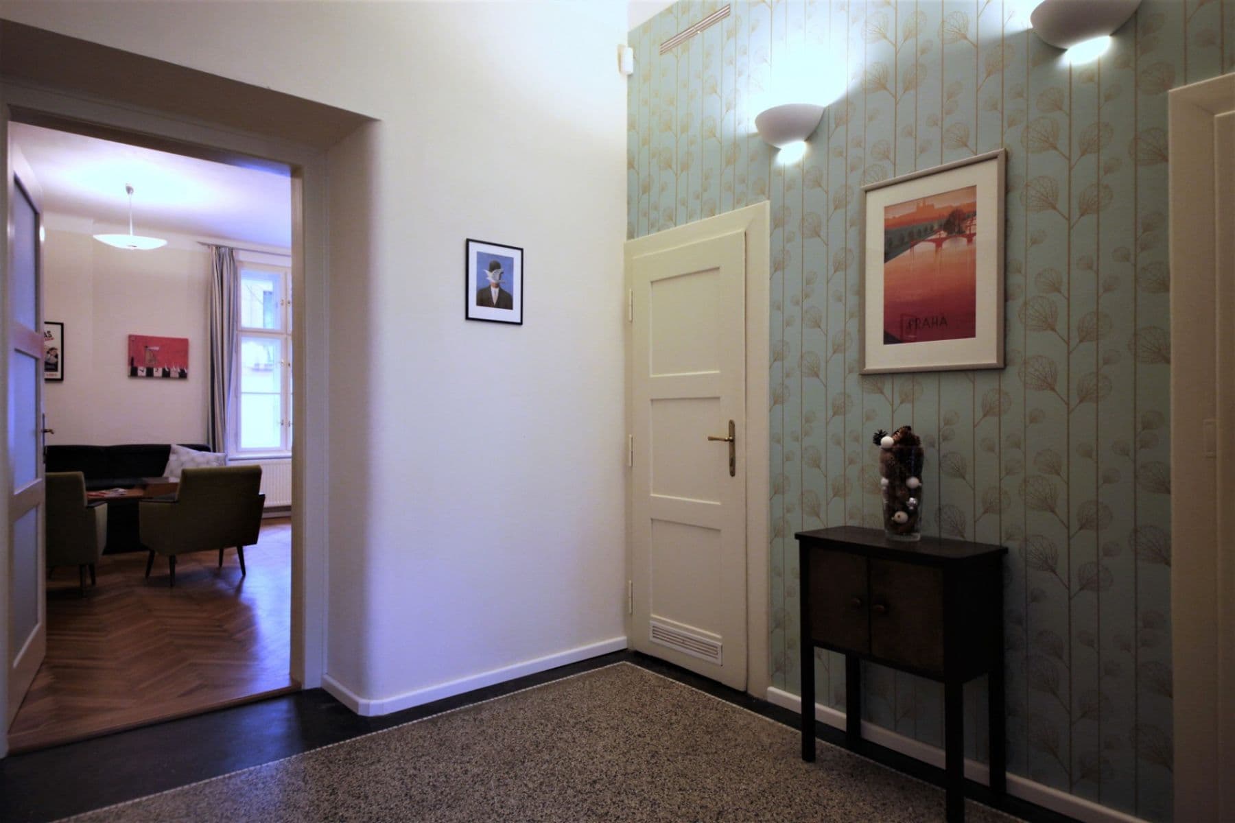 1 bedroom with open-plan kitchen flat to rent, 65 m², Křížkovského, Prague, Prague 1 bedroom with open-plan kitchen flat to rent, 65 m², Křížkovského, Prague, Prague