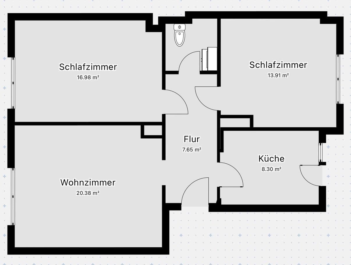 3 bedroom flat to rent, 70 m², Dessauerstraße 7, Hanover, Lower Saxony 3 bedroom flat to rent, 70 m², Dessauerstraße 7, Hanover, Lower Saxony