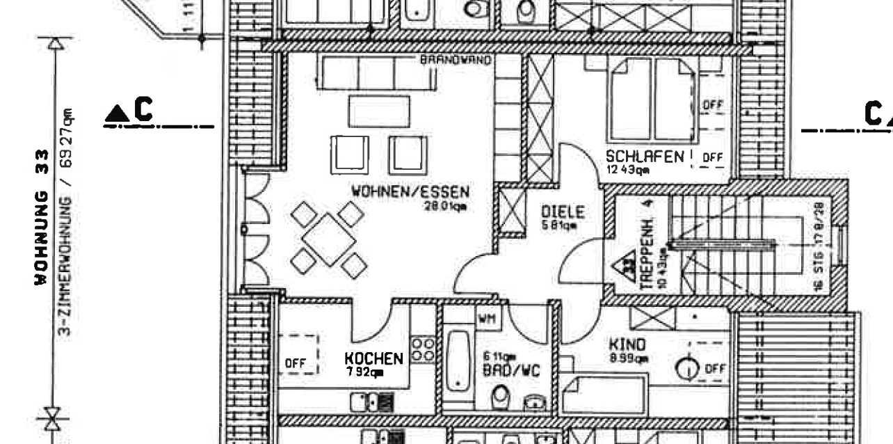 3 bedroom flat to rent, 70 m², Ahornweg 12c, Nittenau, Bavaria 3 bedroom flat to rent, 70 m², Ahornweg 12c, Nittenau, Bavaria
