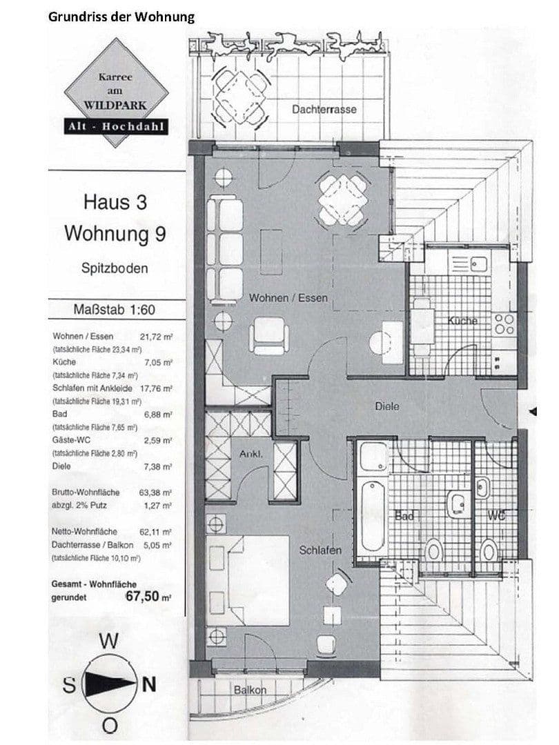 2 bedroom flat for sale, 68 m², Erkrath, North Rhine-Westphalia 2 bedroom flat for sale, 68 m², Erkrath, North Rhine-Westphalia