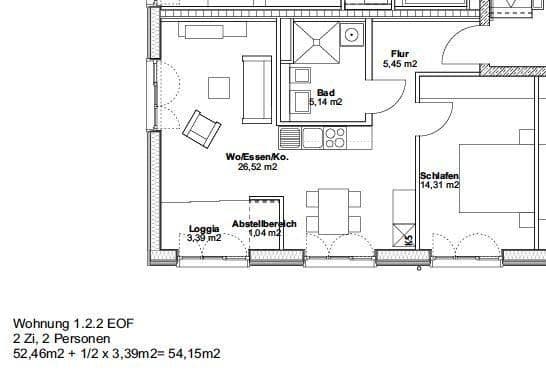 2 bedroom flat to rent, 54 m², Norbert-Glanzberg-Straße 2, Würzburg, Bavaria 2 bedroom flat to rent, 54 m², Norbert-Glanzberg-Straße 2, Würzburg, Bavaria