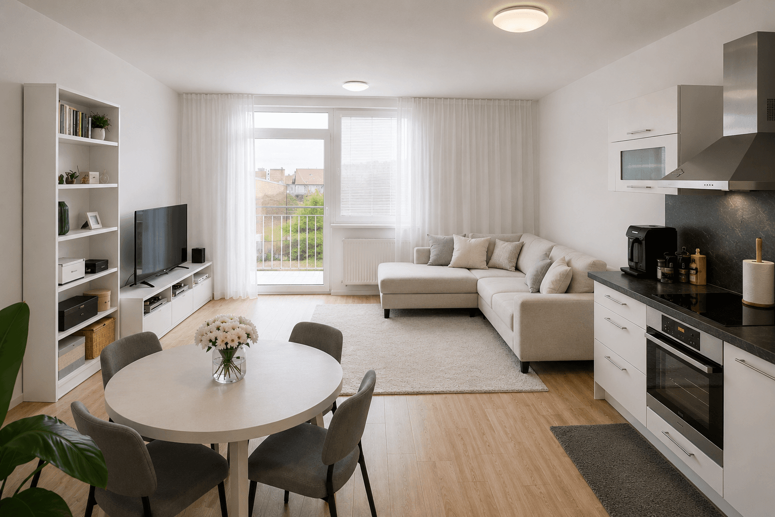 1 bedroom with open-plan kitchen flat for sale, 54 m², Pod Harfou, Prague, Prague 1 bedroom with open-plan kitchen flat for sale, 54 m², Pod Harfou, Prague, Prague