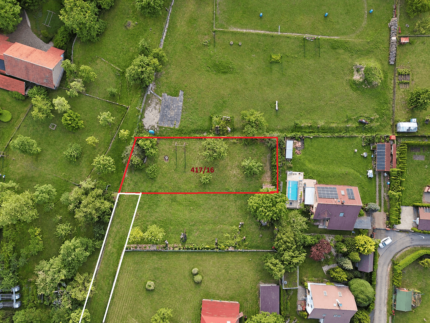 plot for sale, 815 m², Boseň, Středočeský Region plot for sale, 815 m², Boseň, Středočeský Region