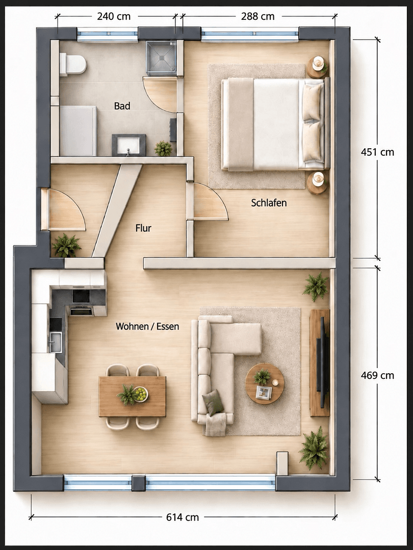 2 bedroom flat to rent, 52 m², Reinsburgstraße 65, Stuttgart, Baden-Württemberg 2 bedroom flat to rent, 52 m², Reinsburgstraße 65, Stuttgart, Baden-Württemberg