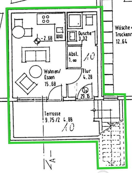 1 bedroom flat to rent, 29 m², Goldmorgenstraße 5, Limburg an der Lahn, Hesse 1 bedroom flat to rent, 29 m², Goldmorgenstraße 5, Limburg an der Lahn, Hesse
