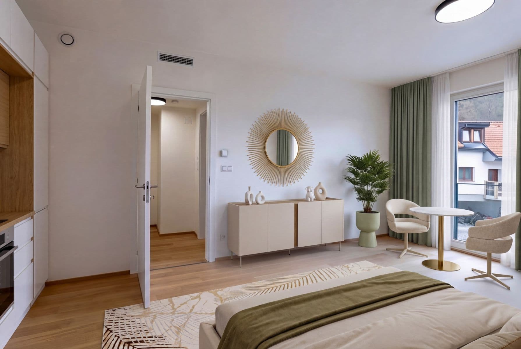 Studio flat to rent, 31 m², Lysolajské údolí, Prague, Prague Studio flat to rent, 31 m², Lysolajské údolí, Prague, Prague