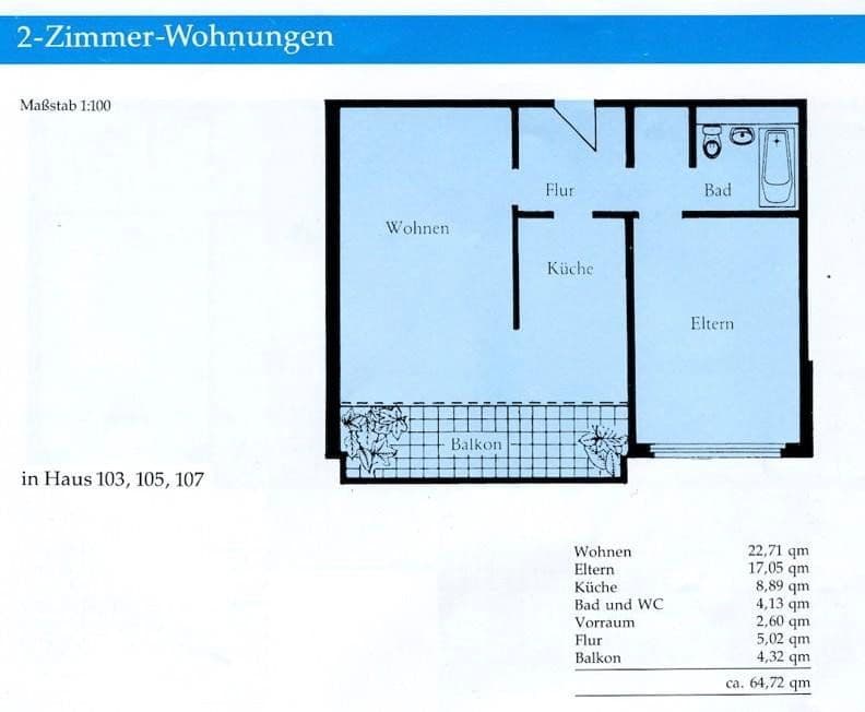 2 bedroom flat for sale, 65 m², Sigmund-Freud-Straße 103, Frankfurt am Main, Hesse 2 bedroom flat for sale, 65 m², Sigmund-Freud-Straße 103, Frankfurt am Main, Hesse
