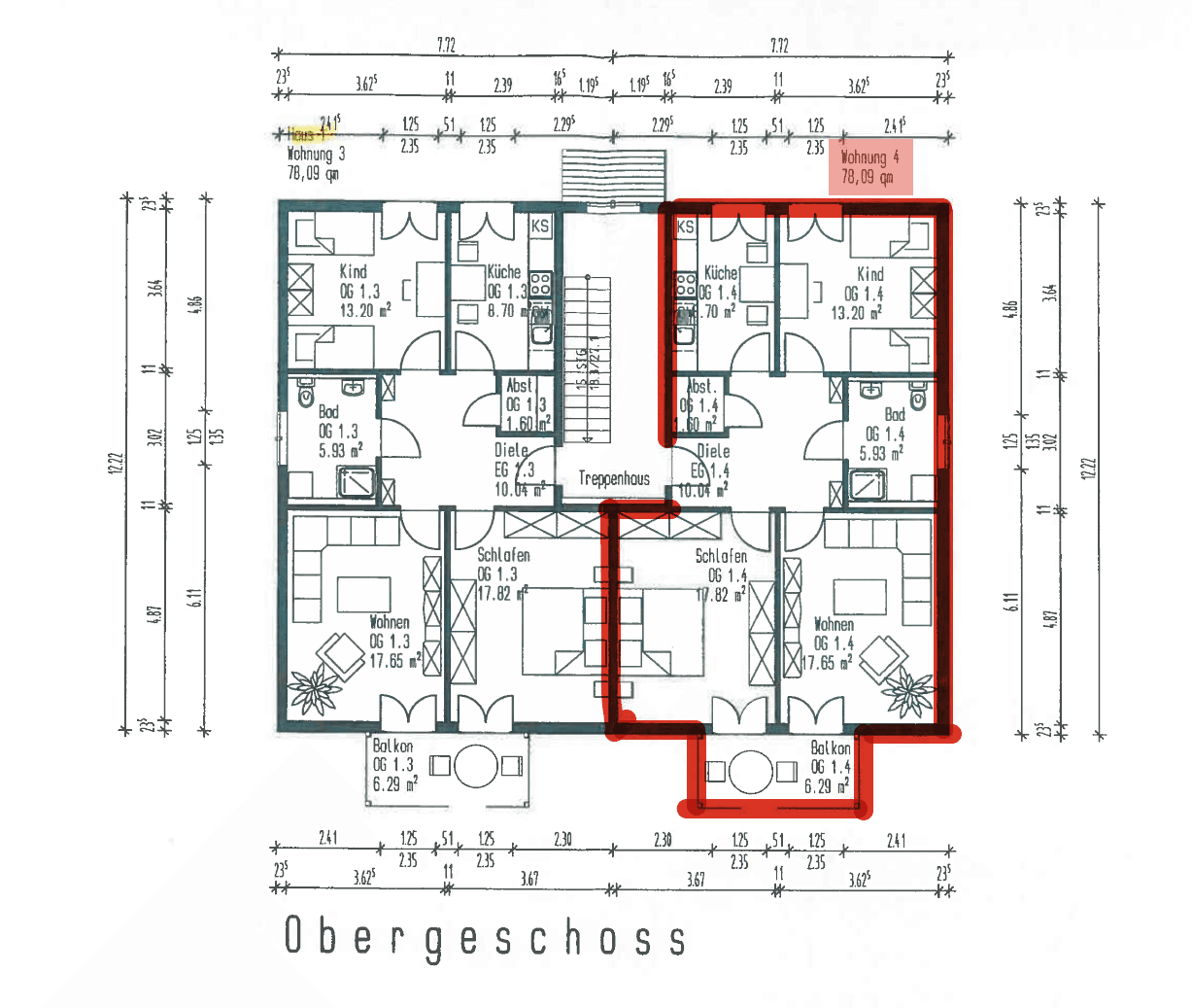 3 bedroom flat to rent, 79 m², Neunburgerstraße 20, Stamsried, Bavaria 3 bedroom flat to rent, 79 m², Neunburgerstraße 20, Stamsried, Bavaria
