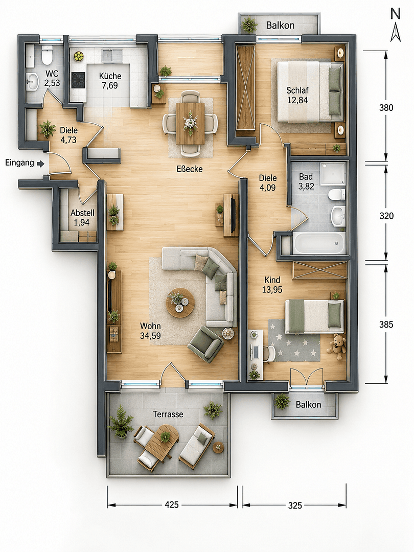 3 bedroom flat for sale, 92 m², Erkrath, North Rhine-Westphalia 3 bedroom flat for sale, 92 m², Erkrath, North Rhine-Westphalia