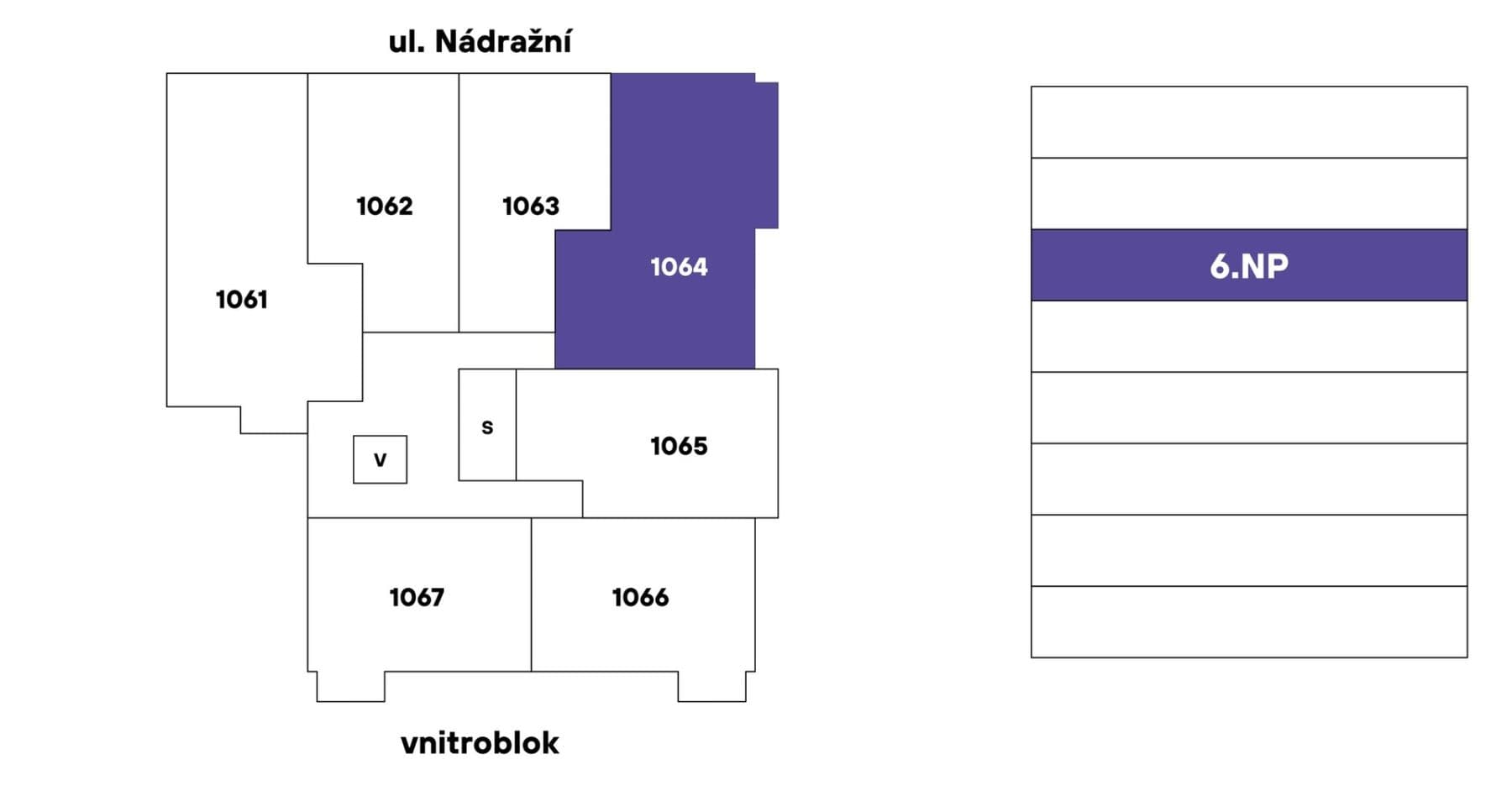 2 bedroom with open-plan kitchen flat for sale, 72 m², Nádražní, Prague, Prague 2 bedroom with open-plan kitchen flat for sale, 72 m², Nádražní, Prague, Prague