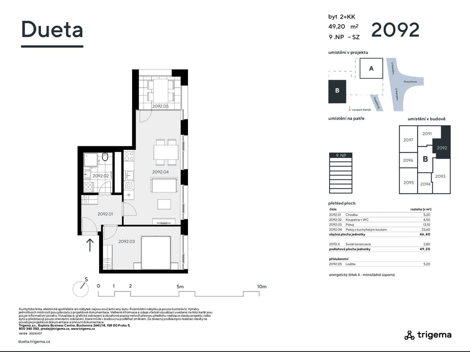 1 bedroom with open-plan kitchen flat for sale, 46 m², Vosátkova, Prague, Prague 1 bedroom with open-plan kitchen flat for sale, 46 m², Vosátkova, Prague, Prague