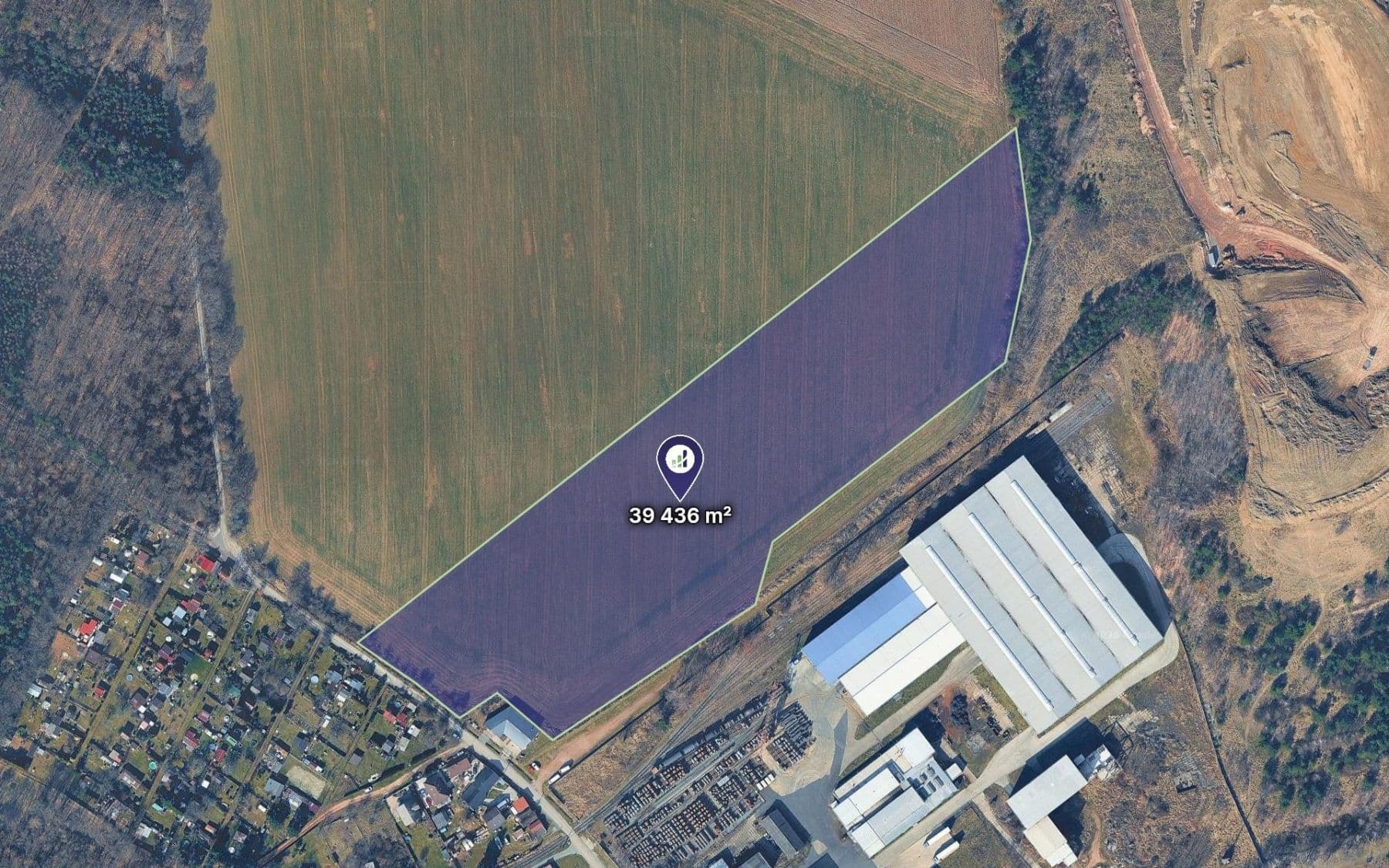plot for sale, 39,436 m², Tlučná, Plzeňský Region plot for sale, 39,436 m², Tlučná, Plzeňský Region