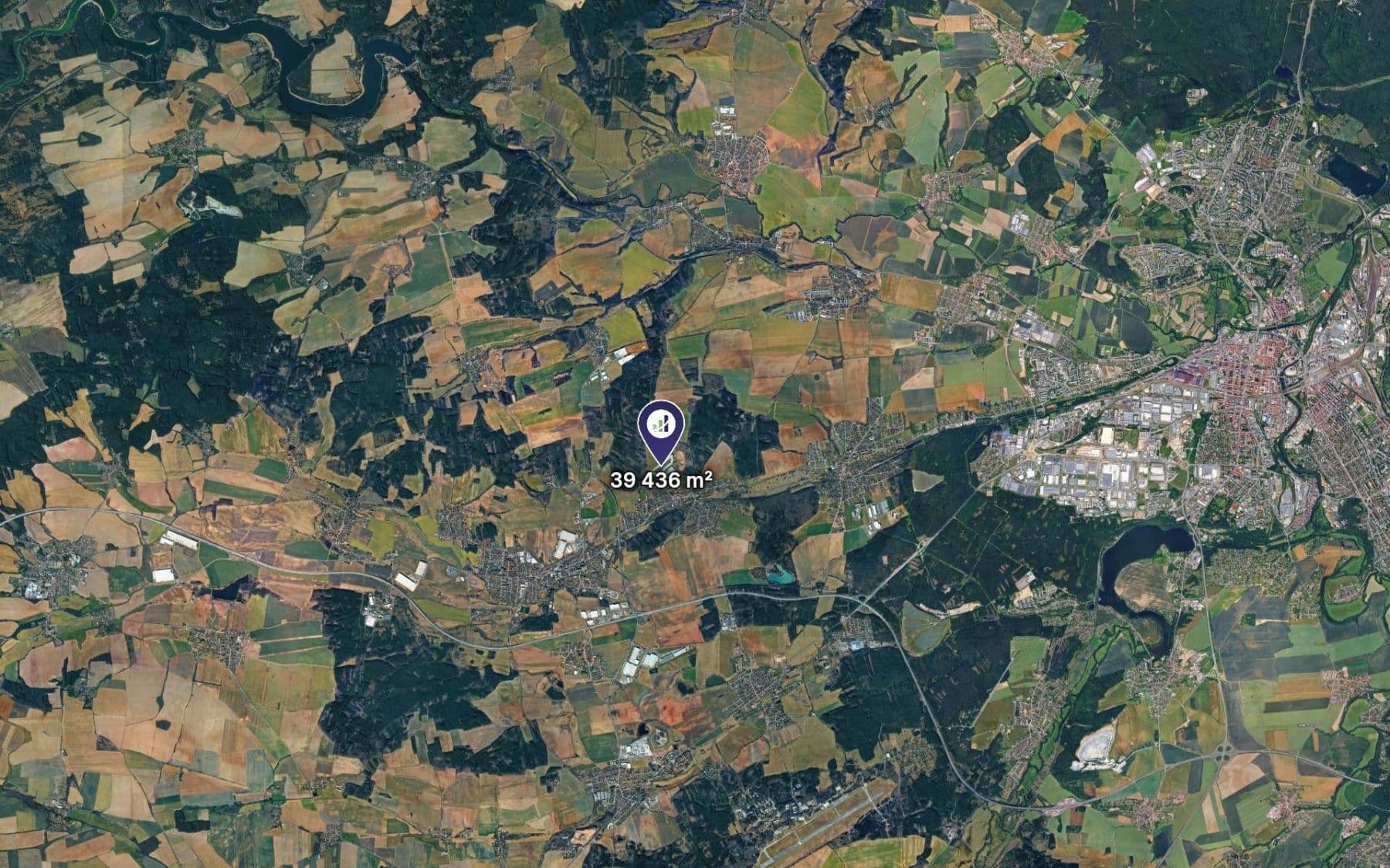 plot for sale, 39,436 m², Tlučná, Plzeňský Region plot for sale, 39,436 m², Tlučná, Plzeňský Region