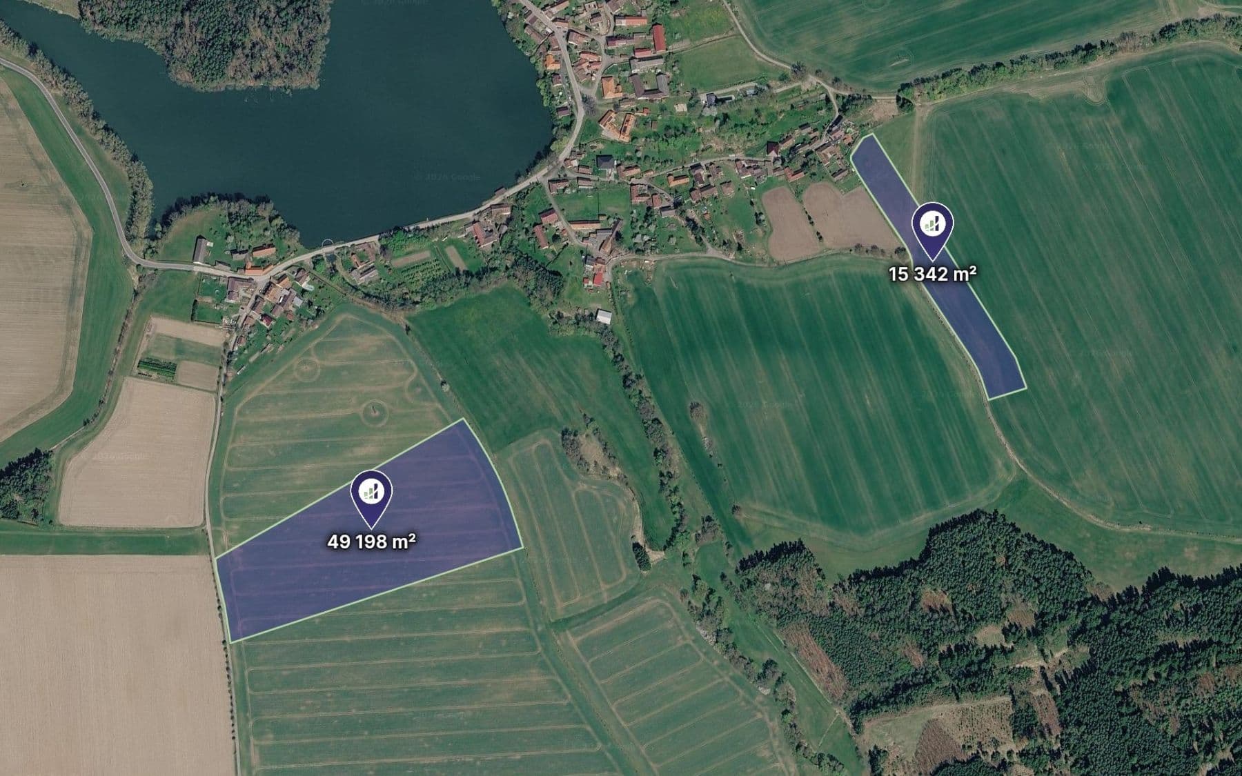 plot for sale, 64,540 m², Borovany, Jihočeský Region plot for sale, 64,540 m², Borovany, Jihočeský Region