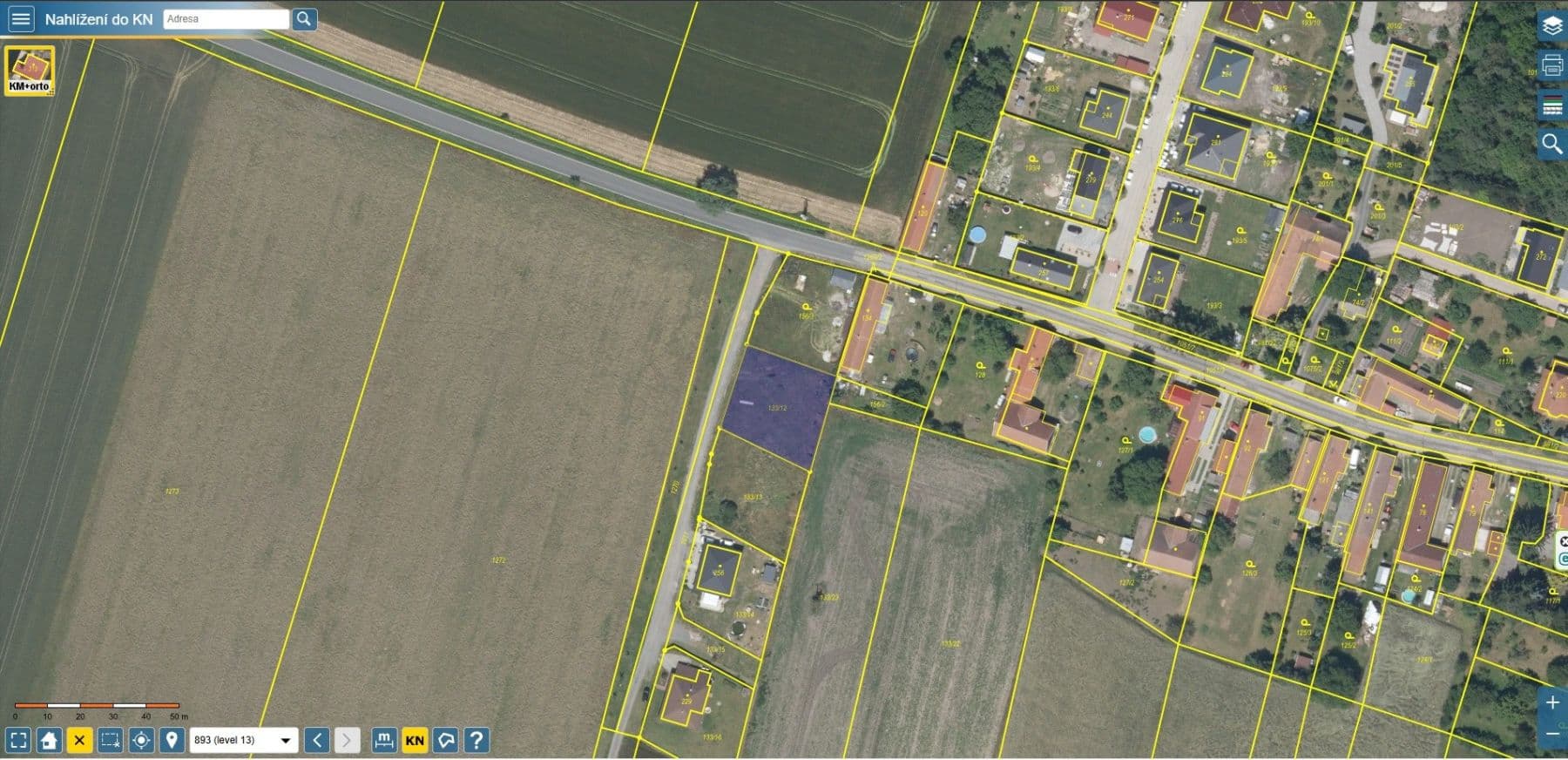 plot for sale, 835 m², Ohaře, Středočeský Region plot for sale, 835 m², Ohaře, Středočeský Region