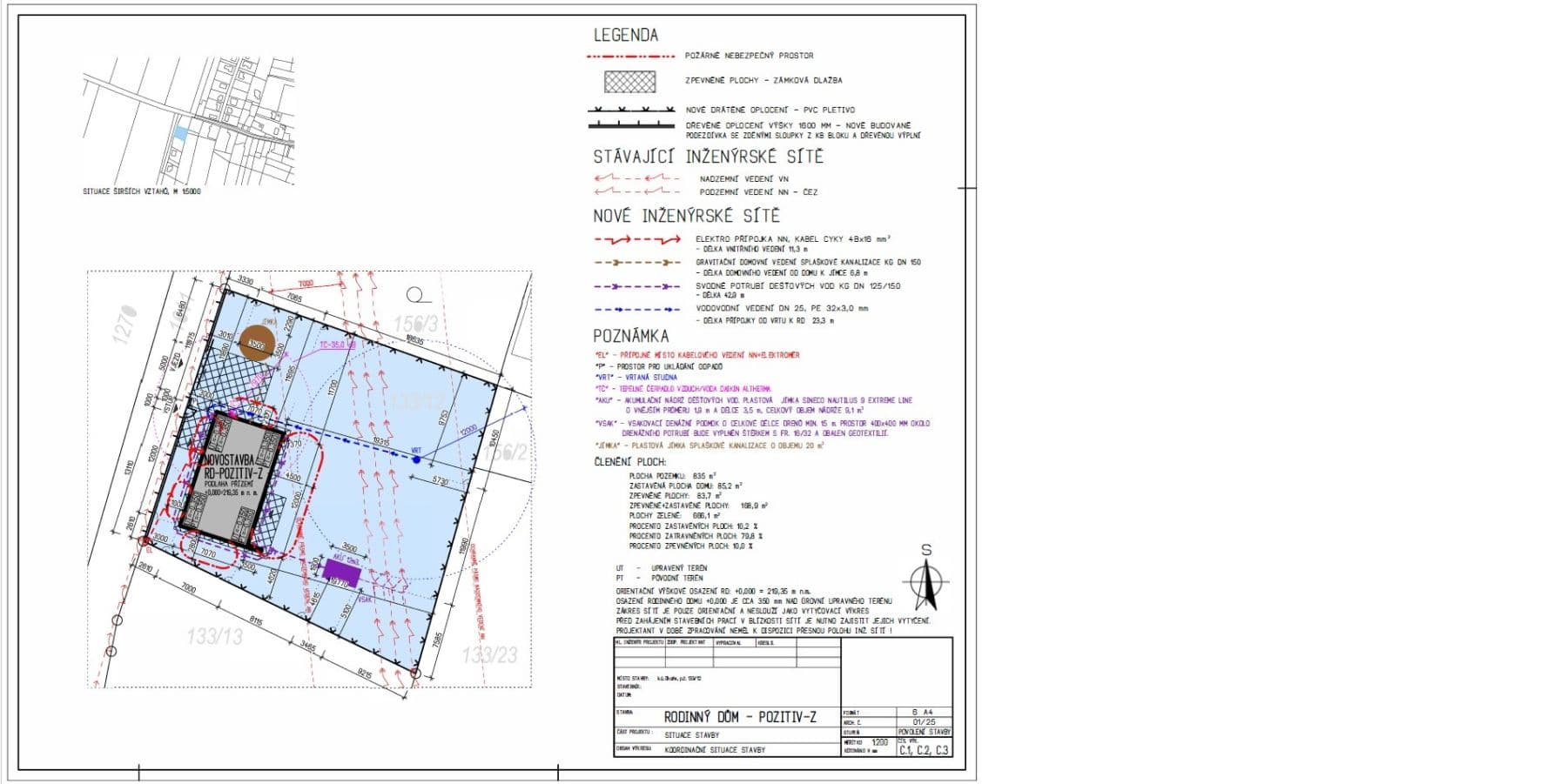 plot for sale, 835 m², Ohaře, Středočeský Region plot for sale, 835 m², Ohaře, Středočeský Region