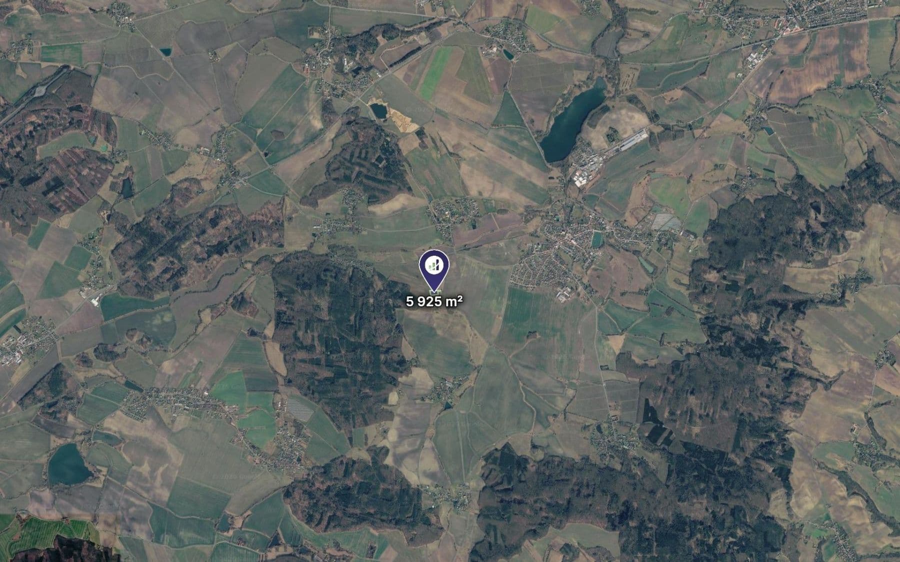 plot for sale, 5,925 m², Dolní Bousov, Středočeský Region plot for sale, 5,925 m², Dolní Bousov, Středočeský Region