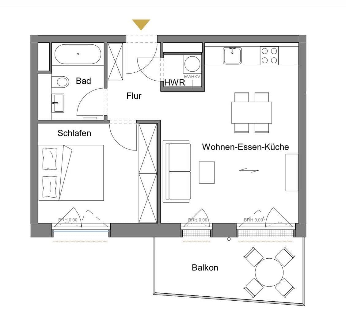 2 bedroom flat to rent, 56 m², Berlin, Berlin 2 bedroom flat to rent, 56 m², Berlin, Berlin