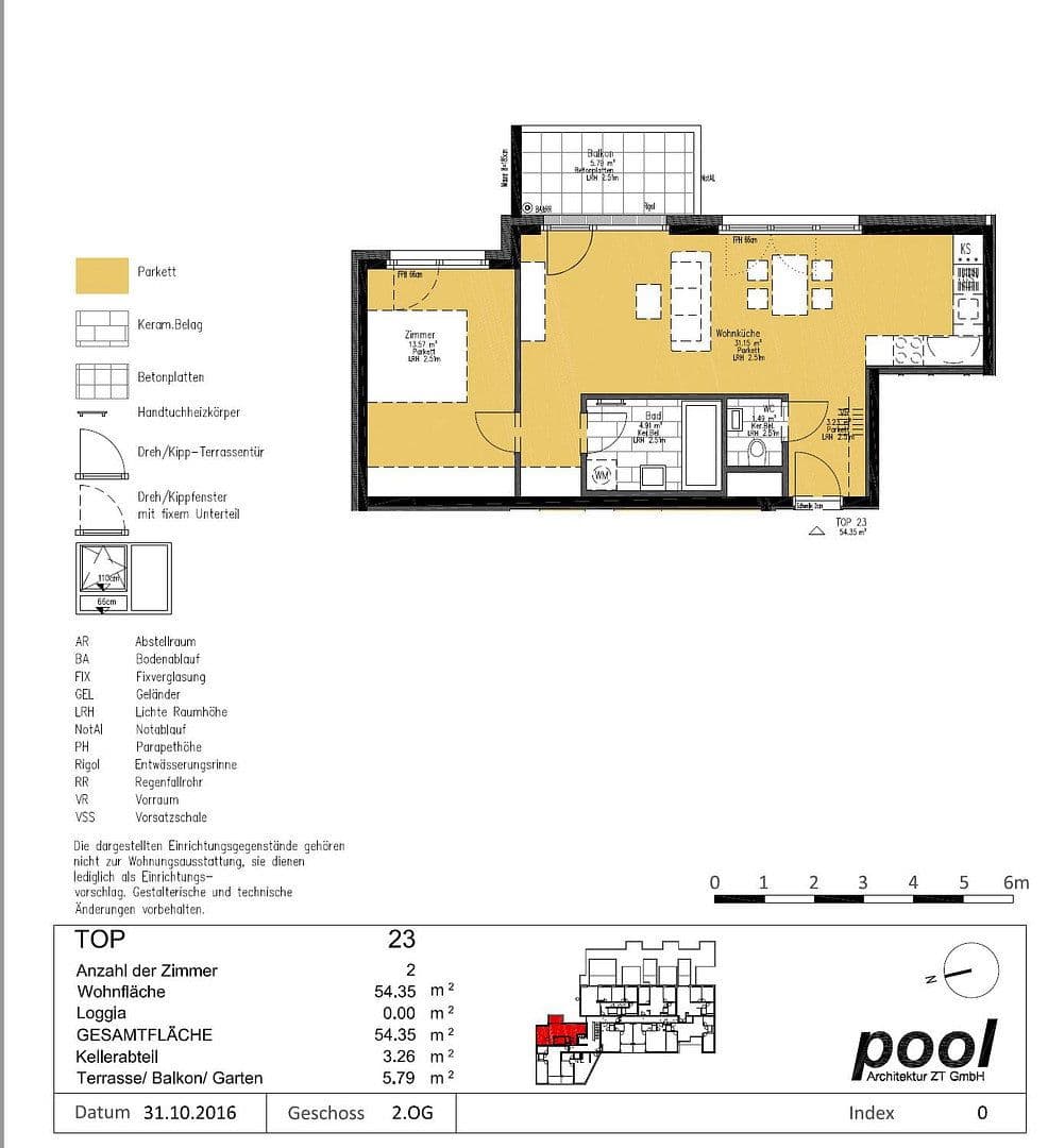 2 bedroom flat to rent, 55 m², Adolf Czettel Gasse 9, Wien, Vienna 2 bedroom flat to rent, 55 m², Adolf Czettel Gasse 9, Wien, Vienna