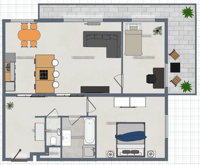 3 bedroom flat to rent, 88 m², Goethering 54, Stein, Bavaria 3 bedroom flat to rent, 88 m², Goethering 54, Stein, Bavaria