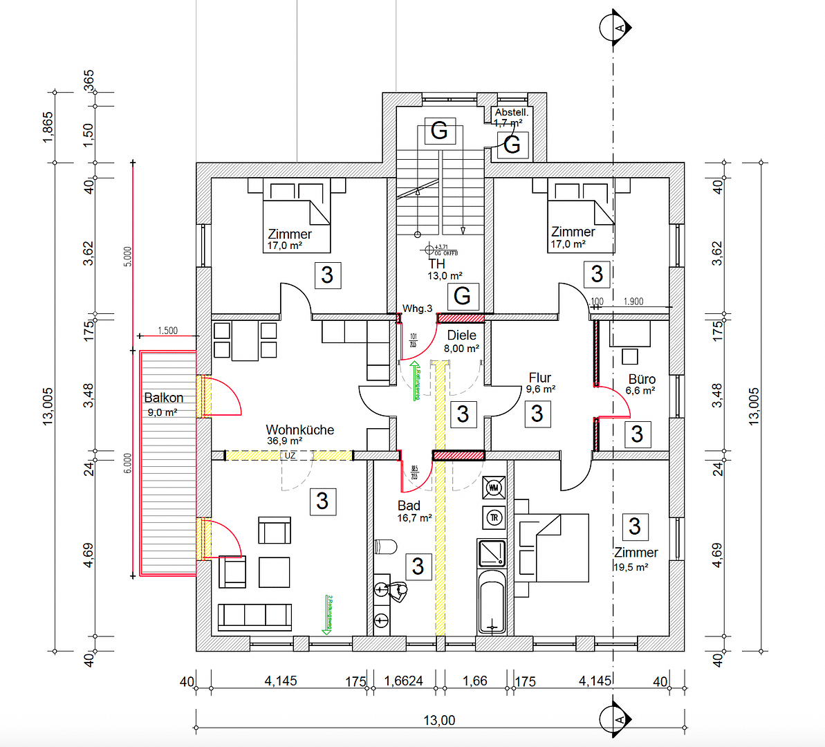 5 bedroom flat for sale, 130 m², Querenburgerstrasse, Bochm, North Rhine-Westphalia 5 bedroom flat for sale, 130 m², Querenburgerstrasse, Bochm, North Rhine-Westphalia