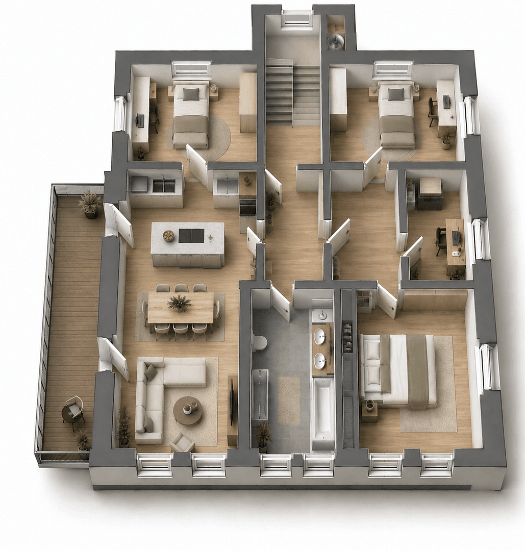 5 bedroom flat for sale, 130 m², Querenburgerstrasse, Bochm, North Rhine-Westphalia 5 bedroom flat for sale, 130 m², Querenburgerstrasse, Bochm, North Rhine-Westphalia