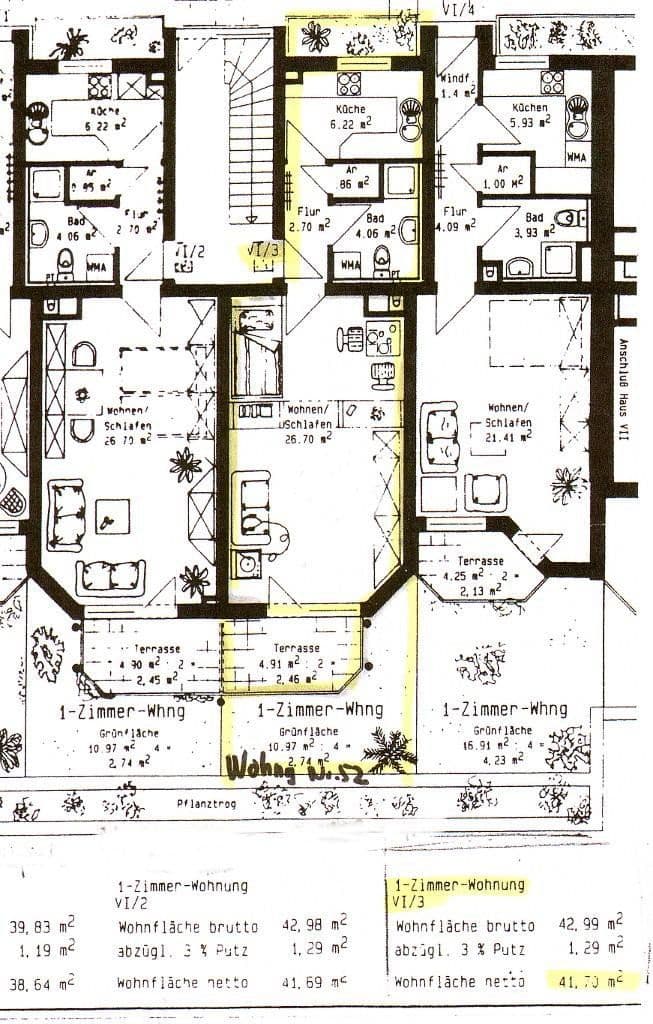 1 bedroom flat to rent, 42 m², Erlangen, Bavaria 1 bedroom flat to rent, 42 m², Erlangen, Bavaria