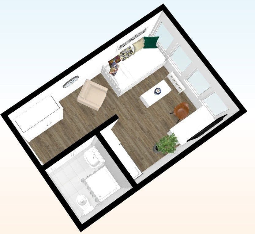 1 bedroom flat to rent, 25 m², Hürth, North Rhine-Westphalia 1 bedroom flat to rent, 25 m², Hürth, North Rhine-Westphalia